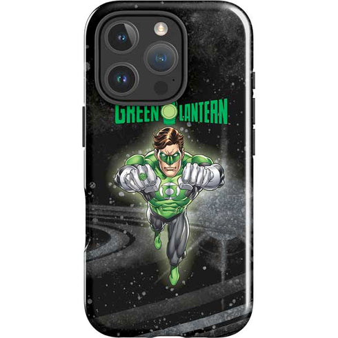 DC Comics Green Lantern Flying Action Pose iPhone 16 Pro Impact Case